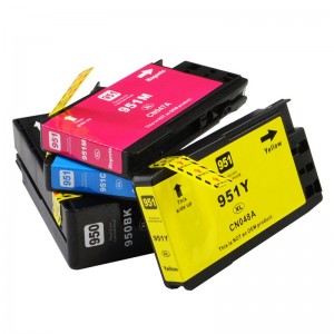 Premium compatible empty refill ink cartridge 950 951 for HP with chip