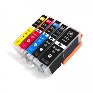 New arrival pgi 580 cli581 ink cartridge compatible for Canon PIXMA TR8570 TS9170