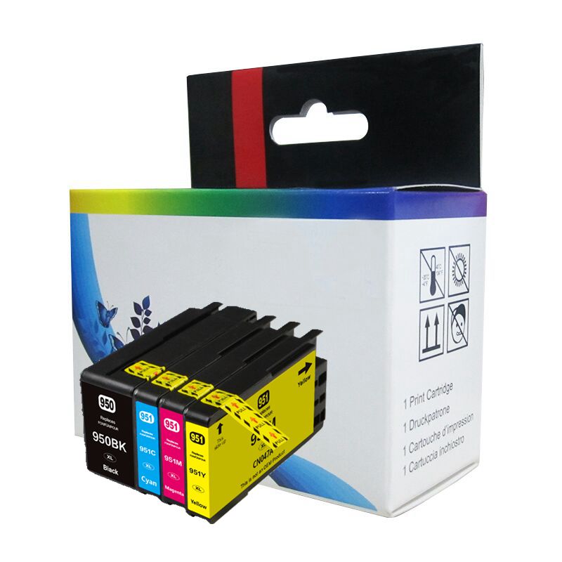 Premium compatible empty refill ink cartridge 950 951 for HP with chip Featured Image